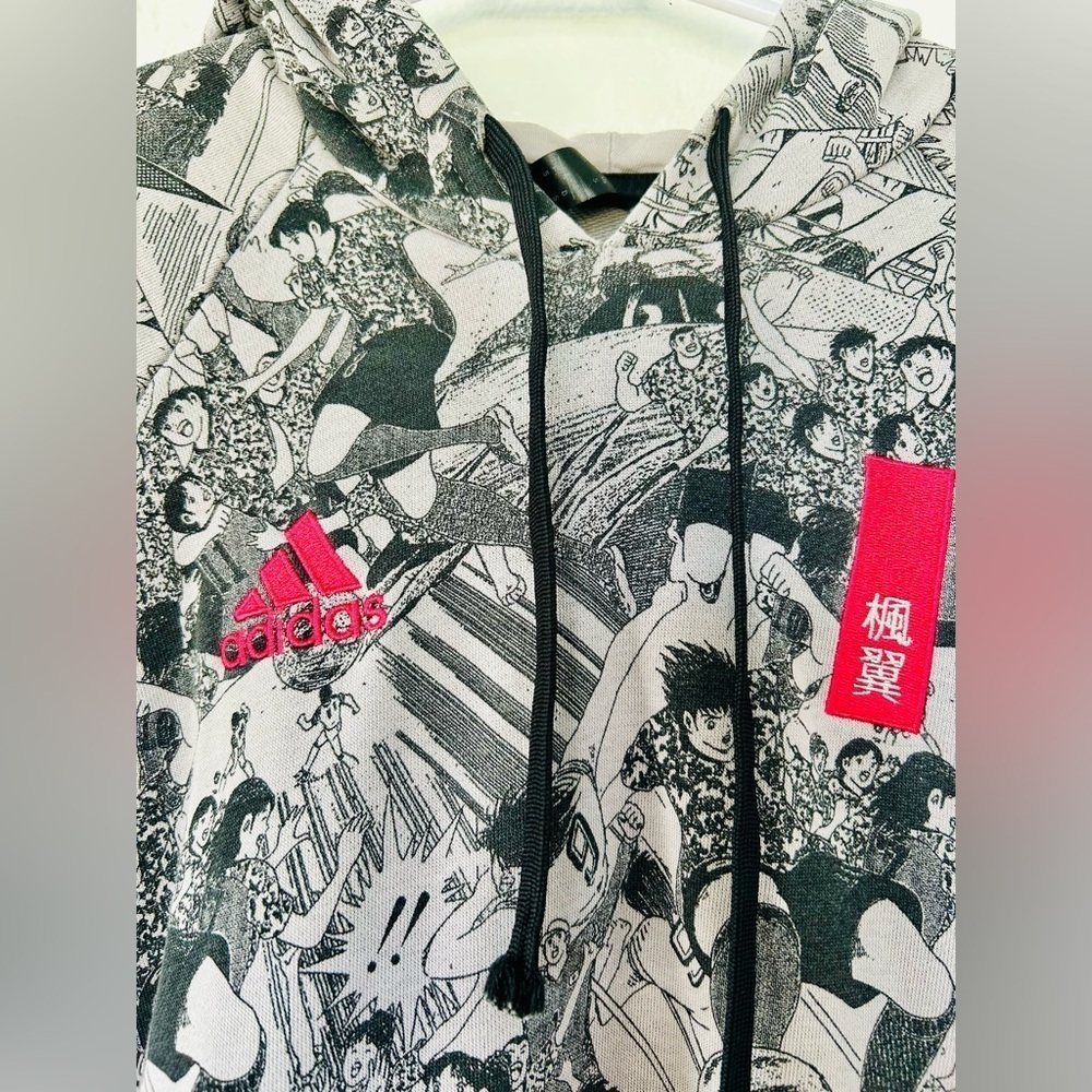 CAPTAIN TSUBASA HOODIE Adidas collaboration - Picture 2 of 6